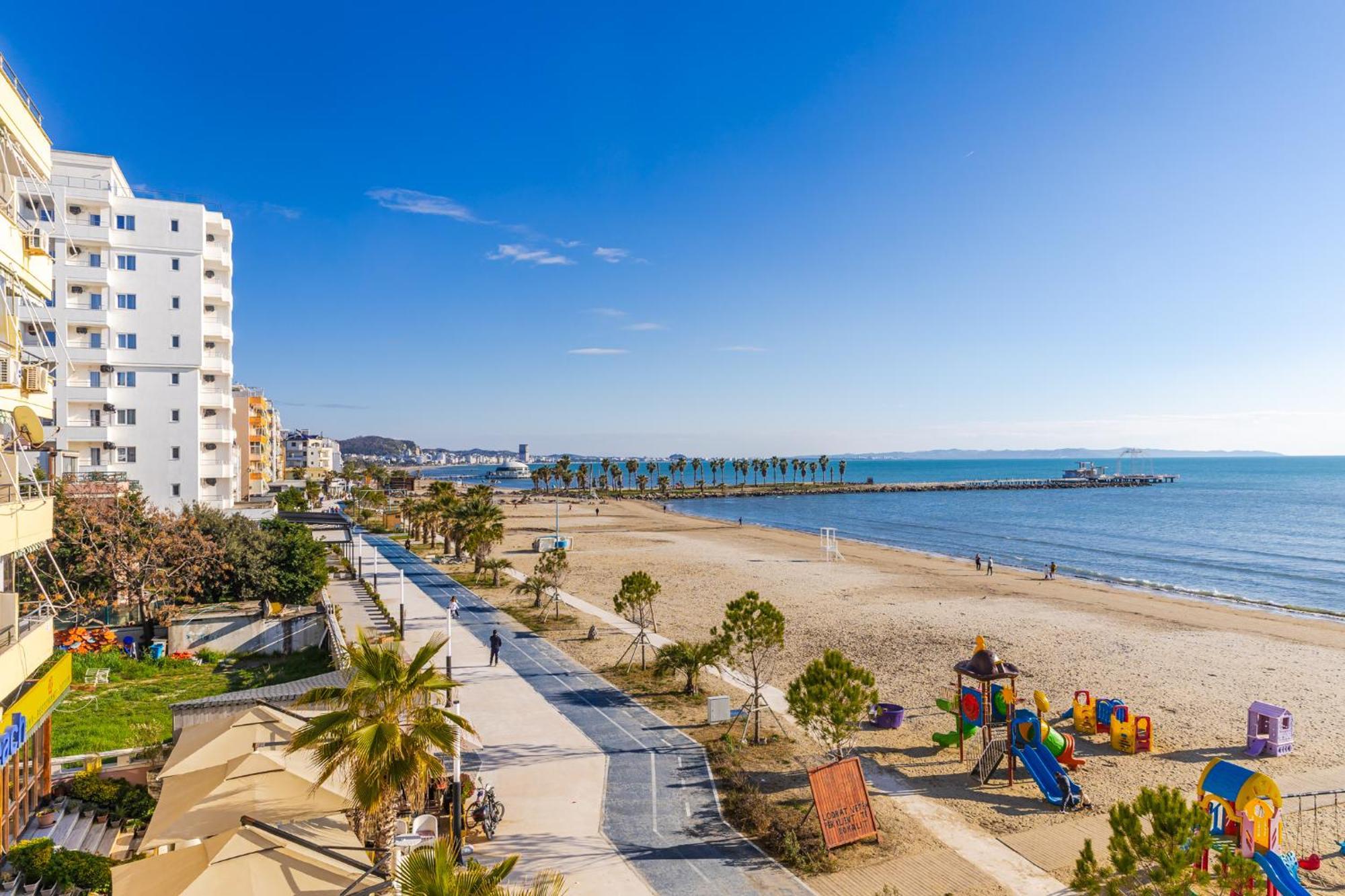 The Beachfront Apartment Durrës 외부 사진